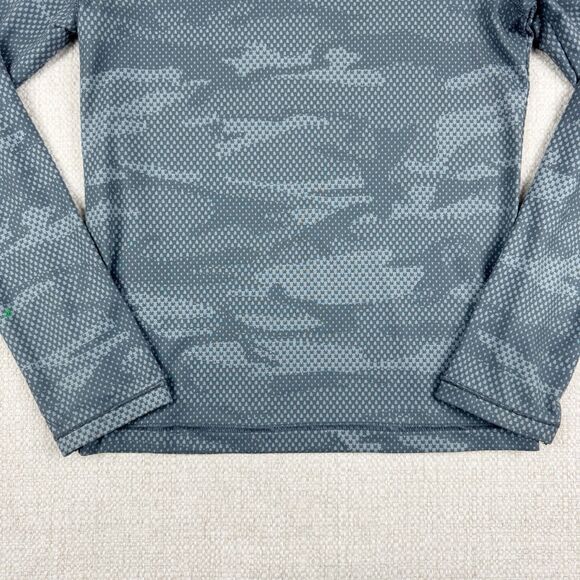 Columbia Long-Sleeve Shirt Kids Size XS 6/7 Gray Camouflage Camo Athletic - Picture 3 of 10
